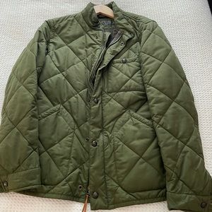 Olive Quilted Jacket